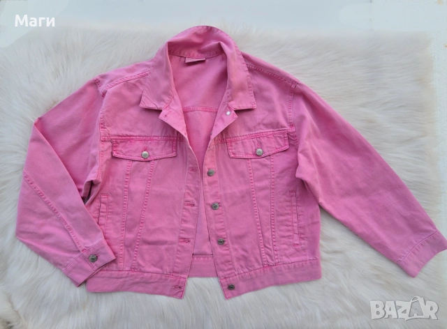 Дамско дънково яке Л-ХЛ