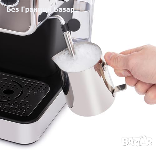 Нова Еспресо Машина с Млечна Пяна, Термоблок, 1350W, Russell Hobbs, снимка 4 - Кафемашини - 44572444