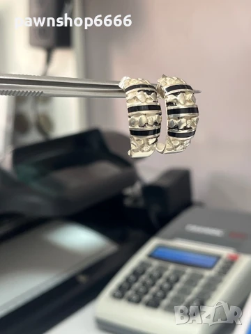 Сребърни обеци 925 , снимка 2 - Обеци - 51041776