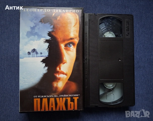 Видеокасета VHS Плажът , снимка 2 - Други жанрове - 54221226