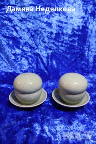 Луксозен корейски чаен сервиз, снимка 3 - Сервизи - 51627149