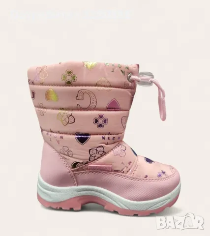Детски топли апрески/боти/ботуши с цип. 