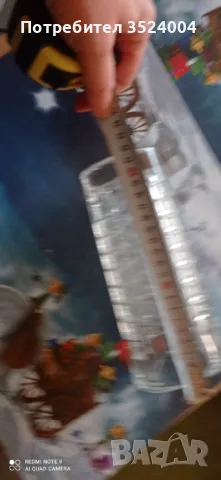 Нова кристална ваза ръчно гравирана от 80 те години на сливенския завод Васил Коларов, снимка 4 - Други - 48352891