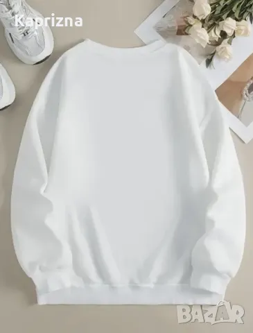 Блуза с принт, снимка 2 - Блузи с дълъг ръкав и пуловери - 47972398