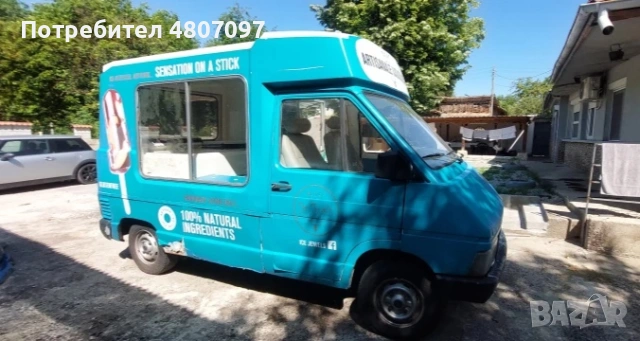 Продава кампер за тьрговски дейност. Продажба сладолед. , снимка 3 - Каравани и кемпери - 54305749