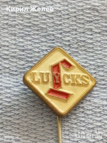 Три значки стари редки DE GRUYTER 13, LUYCKS,MEULBROEK за КОЛЕКЦИОНЕРИ 29773, снимка 8 - Колекции - 50847494