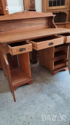 Бюро антикварно масив, снимка 4 - Бюра - 51998230