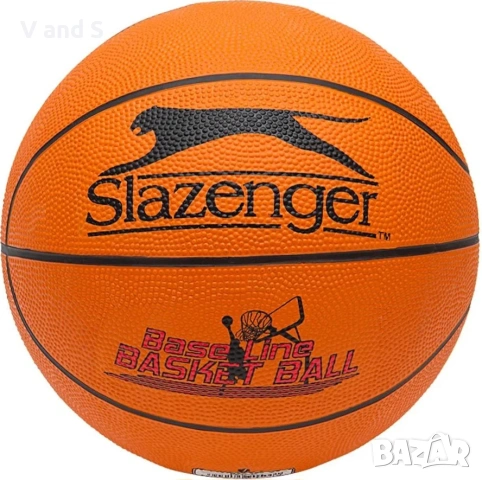 Баскетболна топка  Slazenger V-450 Baseline (оранжев) размер 7