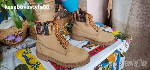 Боти Rypaz Унисекс 37н.Естествена кожа , снимка 6 - Дамски боти - 52794371