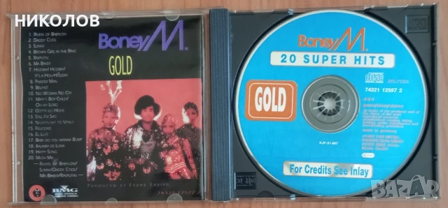 BONEY M, снимка 2 - CD дискове - 51326216