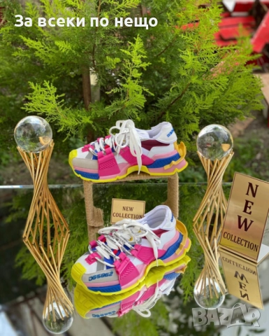 Dolce&Gabbana Дамски Маратонки Цветни С Кутия👟Дамски Спортни Обувки D&G👟Сникърси Код SM-77, снимка 1