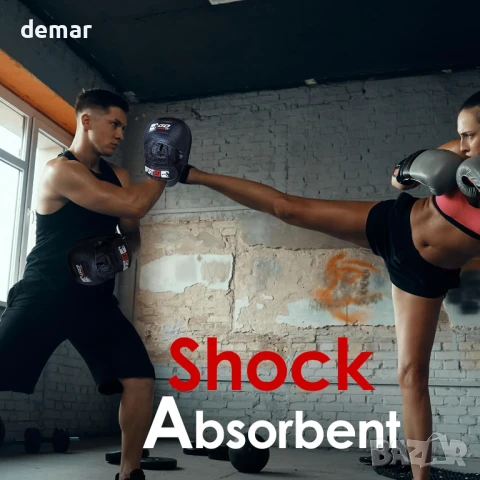 Sporteq тренировъчни протектори Hook & Jab с регулируема каишка, М, снимка 2 - Бокс - 51316045