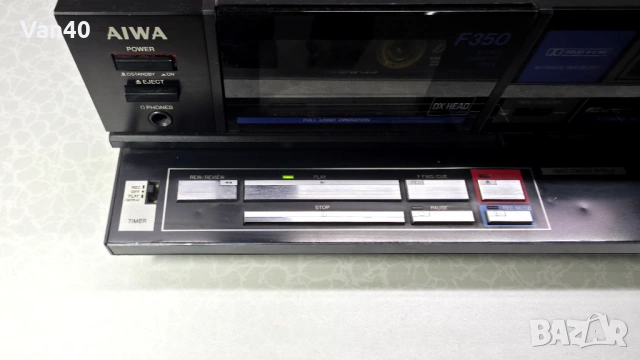 Касетен дек Aiwa F350, снимка 4 - Декове - 53998687