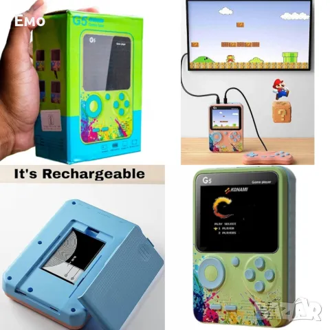 500 - Класически игри в едно устройство: Върнете се в ретро ерата на игрите