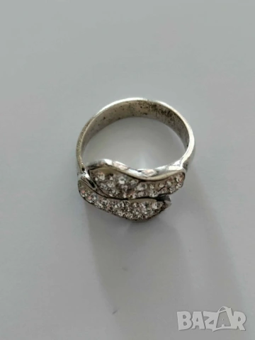 Сребърен пръстен, снимка 4 - Пръстени - 53887595