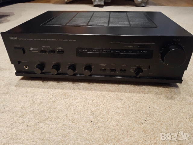 Стерео усилвател Yamaha AX630, снимка 2 - Ресийвъри, усилватели, смесителни пултове - 52801161