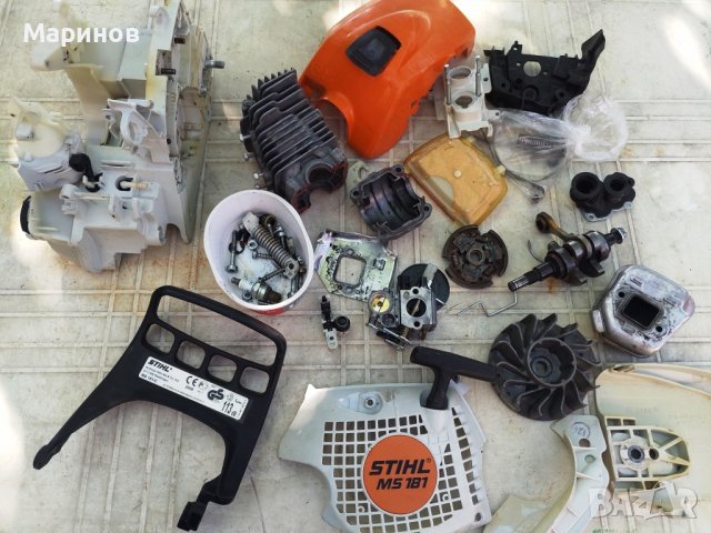 Останали  оригинални части за STIHL 181  и други модели, снимка 7 - Градинска техника - 37402208