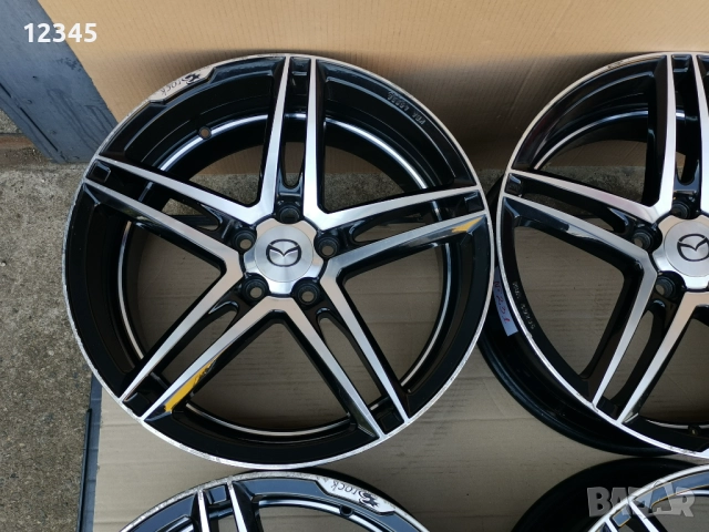 оригинален BROCK 19’’5x114,3 za mazda/мазда-№231, снимка 4 - Гуми и джанти - 51272095