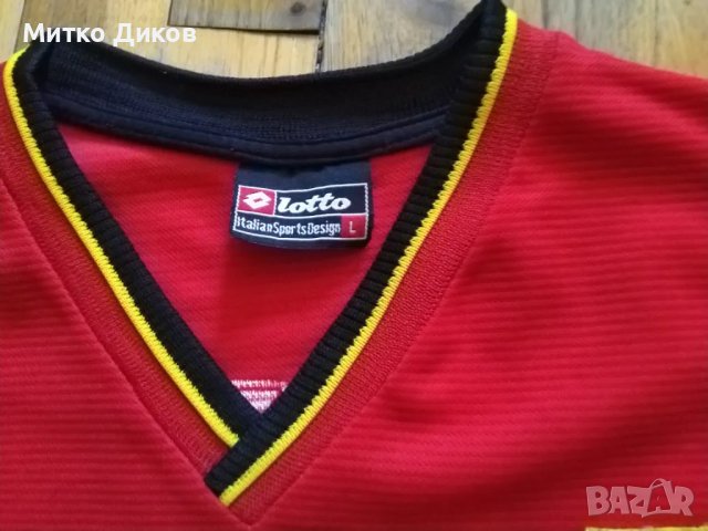 Тениска на Галата Сарай домакини 2001-2002 Лото №11Hasan Sas размер Л, снимка 3 - Футбол - 48572323