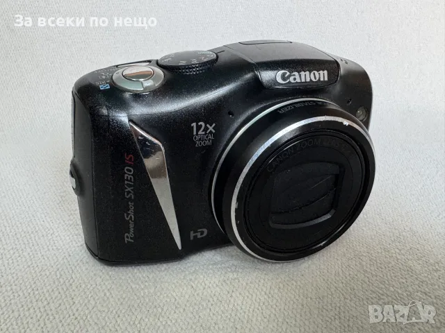 Цифров фотоапарат Canon PowerShot SX130is , 12.1 MP , Canon SX130is, снимка 5 - Фотоапарати - 56132920