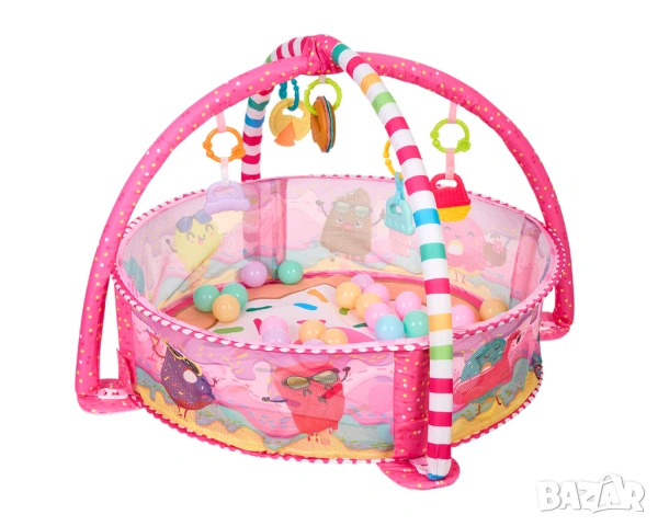 Активна гимнастика с 30 топчета Marshmallow