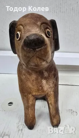 Куче от дърво , снимка 3 - Статуетки - 50192332