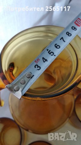 Италиански сервиз дуралекс 6 чàши и графа тип кана , снимка 5 - Сервизи - 31713935