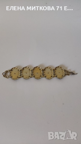 Гривна от златист метал в египетки стил, снимка 6 - Гривни - 51801357