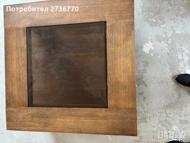 Стилна холна маса  от естествено дърво , снимка 1