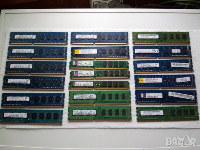 RAM памет 4GB DDR3 1333/1600 МHz за настолен компютър  RAM, снимка 2 - RAM памет - 37594820