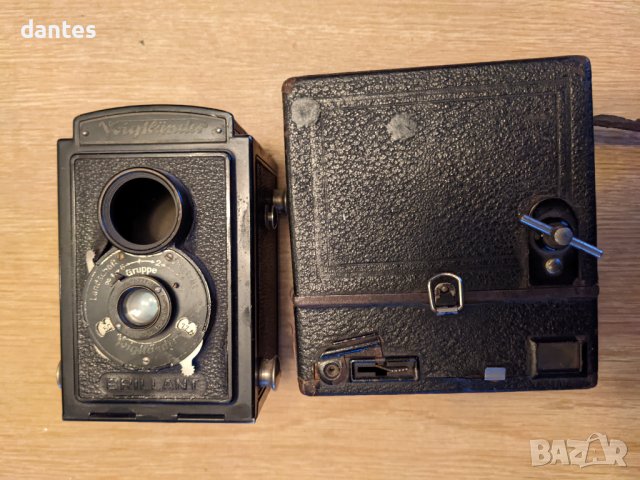 Фото Продавам Ретро фотоапарат Voigtlander Brillant Germany, Gruppe 77 Lands, снимка 2 - Антикварни и старинни предмети - 36859371