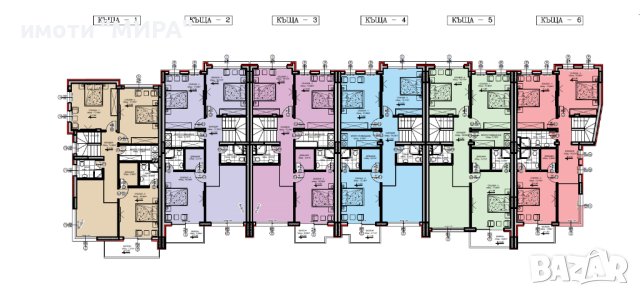 КЪЩА в новостроящ се комплекс от редови къщи в кв. ”Младежки хълм”