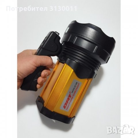 Нов LED DAT 398 ip65 НАЙ-МОЩНИЯ прожектор фенер влагоустойчив, снимка 10 - Къмпинг осветление - 33732935