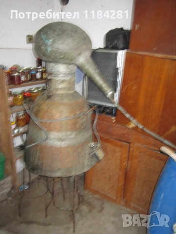 Розоварка/Казан за ракия, снимка 4 - Антикварни и старинни предмети - 54027492