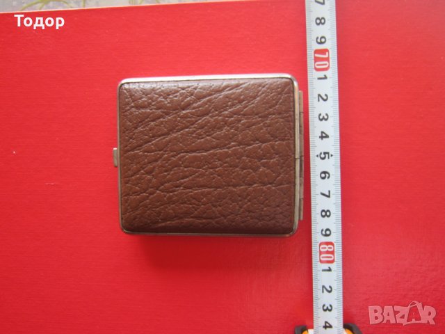 Уникална немска армейска табакера 3 Райх Д Р П, снимка 2 - Табакери - 30078555