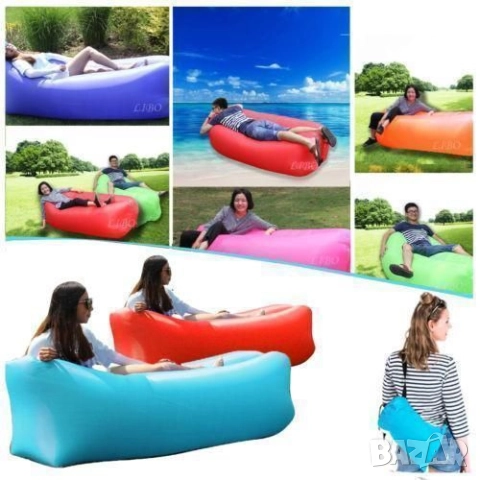Самонадуващо се легло подходящо за планина и море