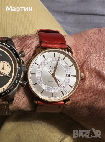 Автоматичен часовник - MIDO - Baroncelli Signature - Auto - 39 мм - M037.407.36.031.01, снимка 8 - Мъжки - 52415728