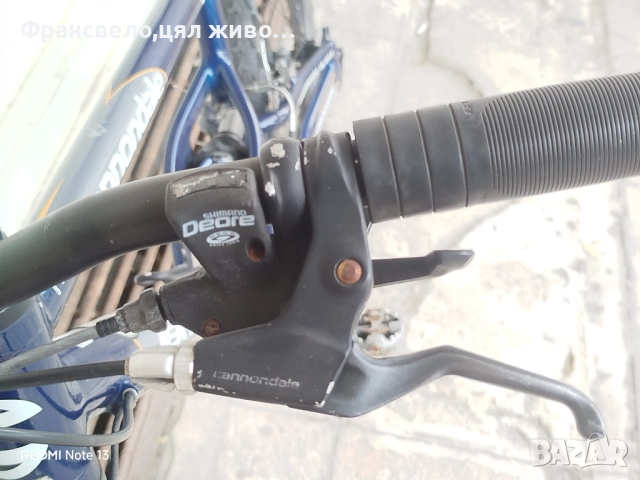 26 цола алуминиев велосипед колело размер размер 44 Cannondale , снимка 2 - Велосипеди - 51747154