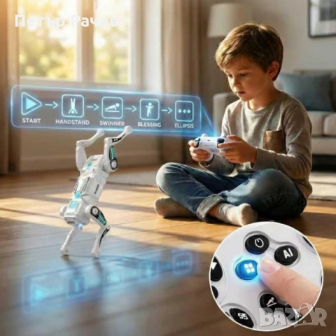 Интелигенто куче робот с дистанционно управление - STEM, снимка 3 - Електрически играчки - 53984837