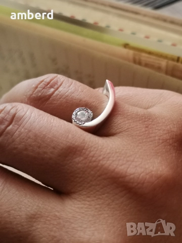 Уникален сребърен пръстен - модел R097, снимка 6 - Пръстени - 51987258