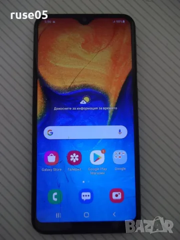 Смартфон "Samsung Galaxy A20e" работещ, снимка 2 - Samsung - 56237219