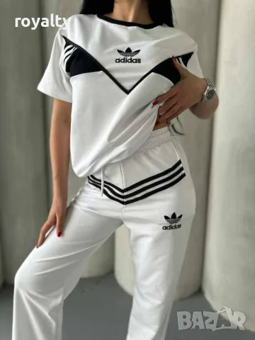 Adidas дамски комплект Два цвята , снимка 2 - Спортни екипи - 49582681