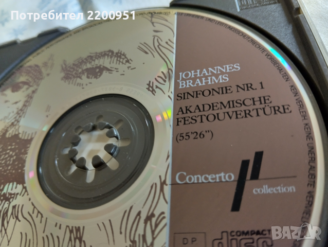 J. BRAHMS, снимка 5 - CD дискове - 44782694