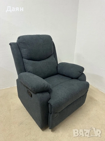 Релакс фотьойл, кресло, наклон 150°, тъмносив HOMCOM, снимка 10 - Дивани и мека мебел - 53286348