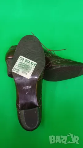 40-41 Кафяви кожени обувки(естествена кожа), снимка 5 - Дамски ежедневни обувки - 50255387