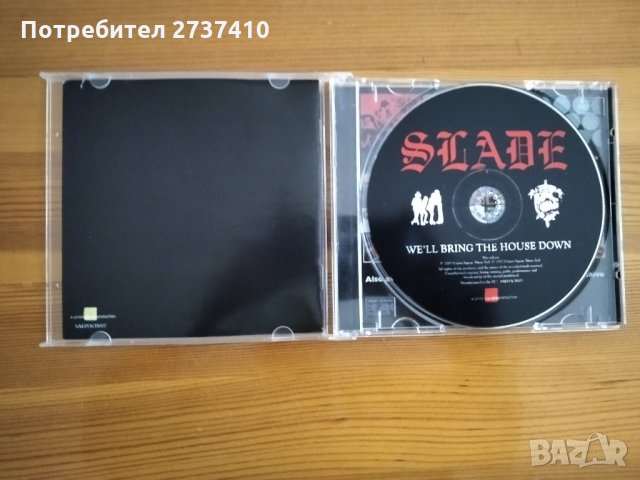 SLADE - WE'LL BRING THE HOUSE DOWN 8лв матричен диск, снимка 3 - CD дискове - 29996517