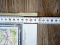 Стара голяма карта Подмосковье- 1968г. 81.5см.х 110см., снимка 6