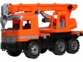 Детска Играчка Камион Автокран Mercedes - оранжев/различни видове/, снимка 1 - Коли, камиони, мотори, писти - 31048708