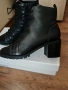 Черни боти от естествена кожа , снимка 5