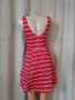 S/M Червена ,къса рокля , снимка 2